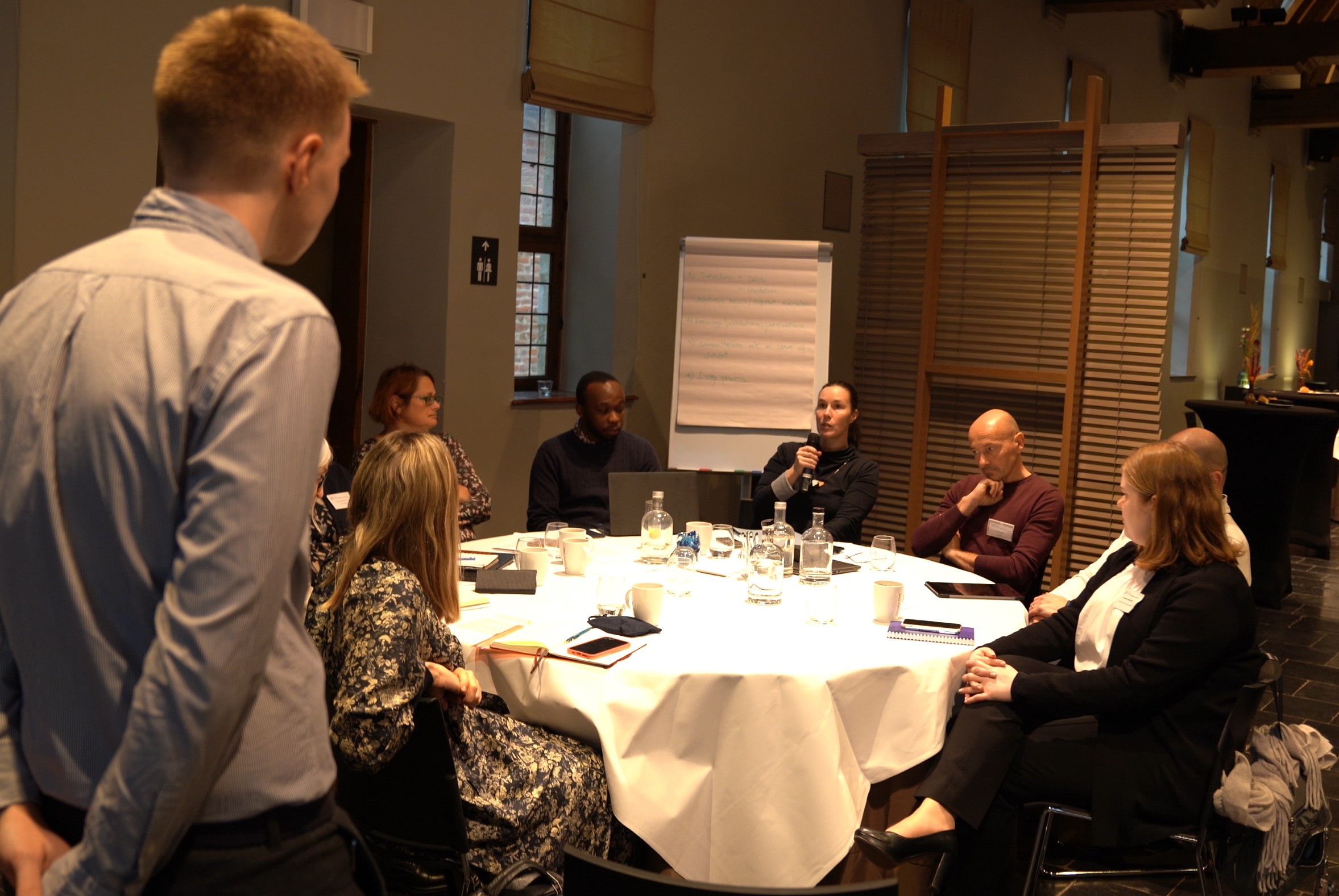 ACF Workshop in Leuven - picture of the participants discussing