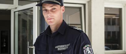 A young police officer from Bulgaria